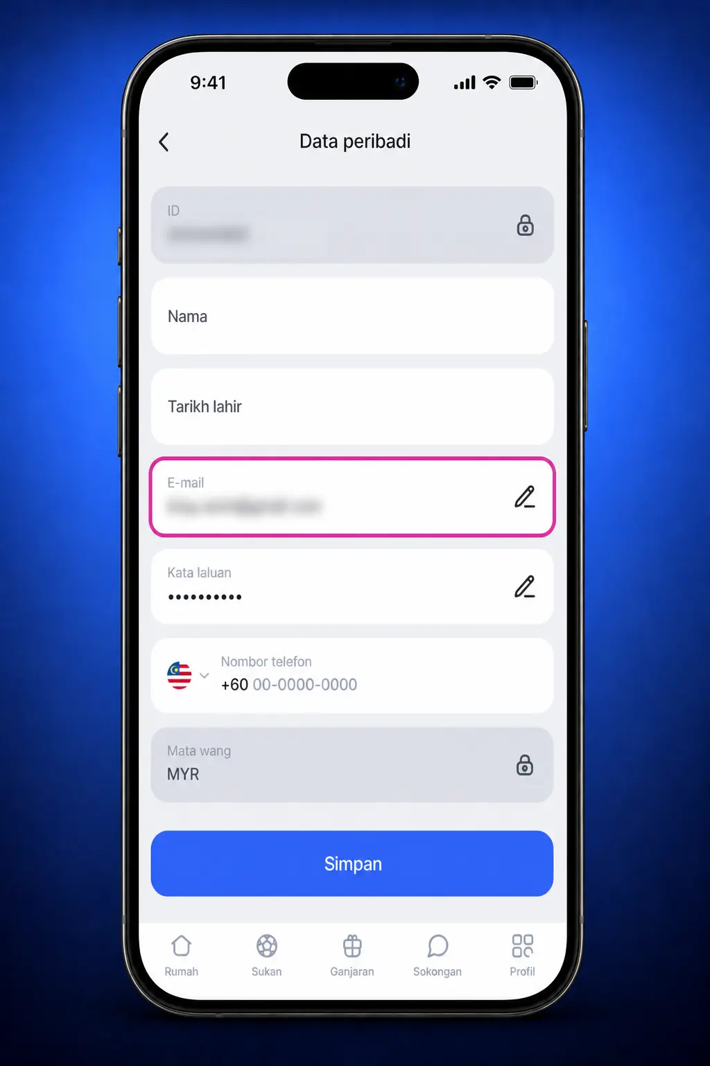 Step-by-step guide showing how to place your first bet on Glory Casino sports betting platform in MYR