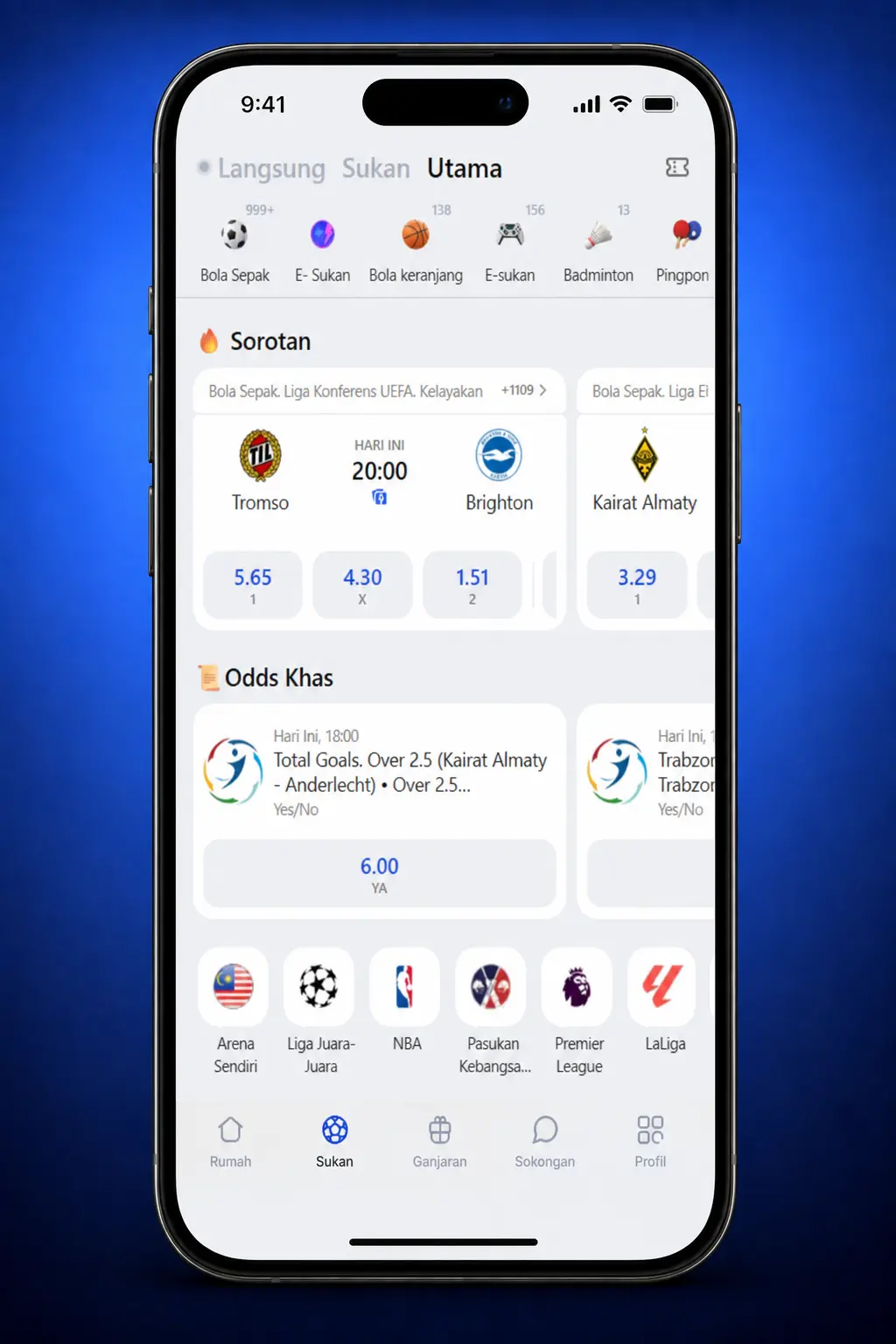 Step-by-step guide to placing your first sports bet on Glory Casino using MYR